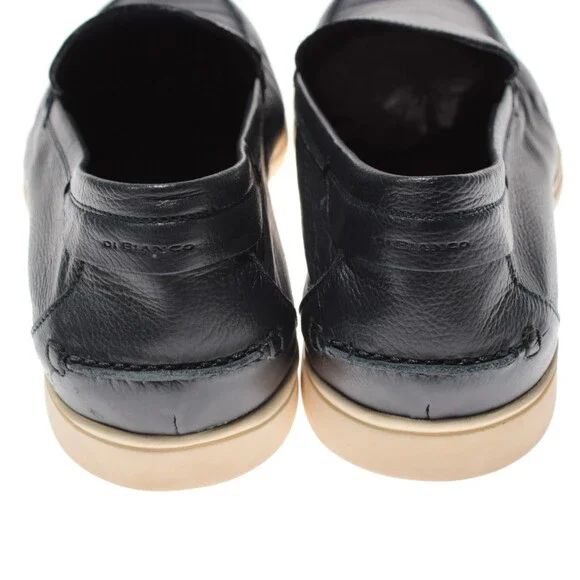 Di Bianco NWB Etna Pebble Leather Loafers / Drivers Size 42 (US 9) in Navy
